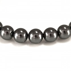 Bracelet perles hématite