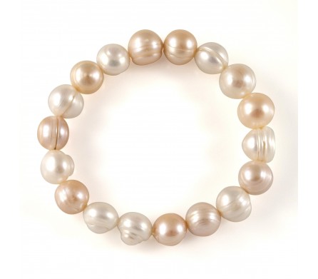 Bracelet perles 3 couleurs