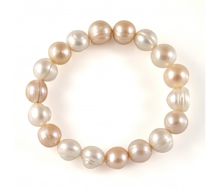 Bracelet perles 3 couleurs