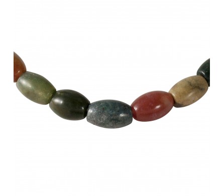 Collier agate indienne