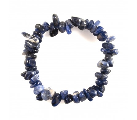 Bracelet baroque sodalite