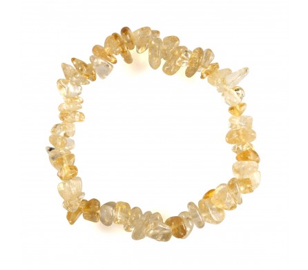 Bracelet baroque Citrine