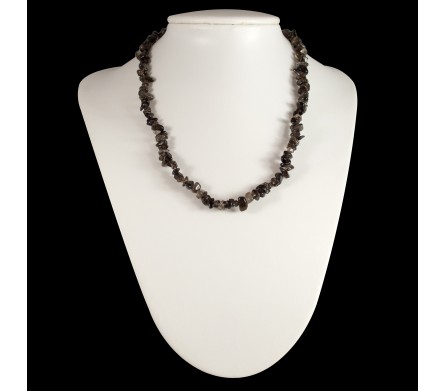 Collier baroque Quartz Fumé