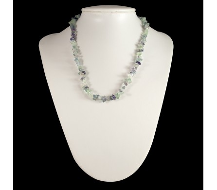 Collier baroque Fluorite