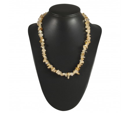 Collier baroque Citrine