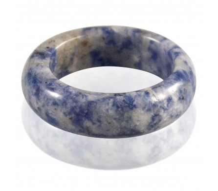 Bague pierre sodalite 