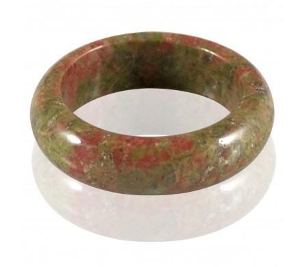 Bague Pierre fine Unakite