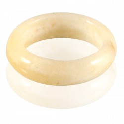 Bague Pierre fine Agate beige