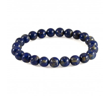Bracelet Pierre, perles de Lapis Lazuli