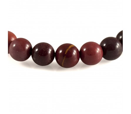 Bracelet Pierre, perles de Jaspe Mookaite