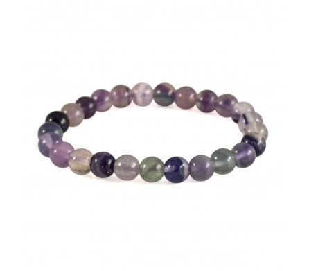 Bracelet Pierre, perles de Fluorite