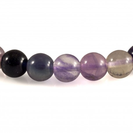 Bracelet Pierre, perles de Fluorite