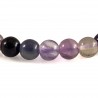 Bracelet Fluorite, perles 8 mm