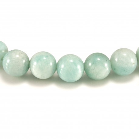 Bracelet Pierre, perles d'Amazonite