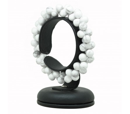 Bracelet Howlite, perles ADN