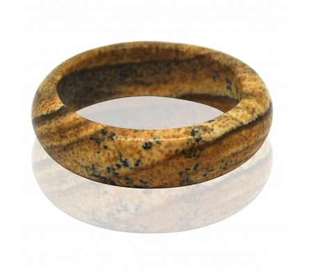 Bague Pierre fine Jaspe paysage