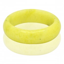 Bague Pierre fine Agate jaune