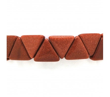 Bracelet de Pierre, triangle de Pierre de soleil 
