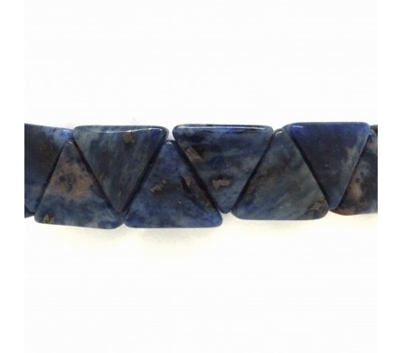 Triangle de Sodalite, Bracelet en Pierre