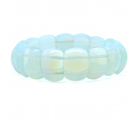 Bracelet de Pierre, rectangle d'Opaline