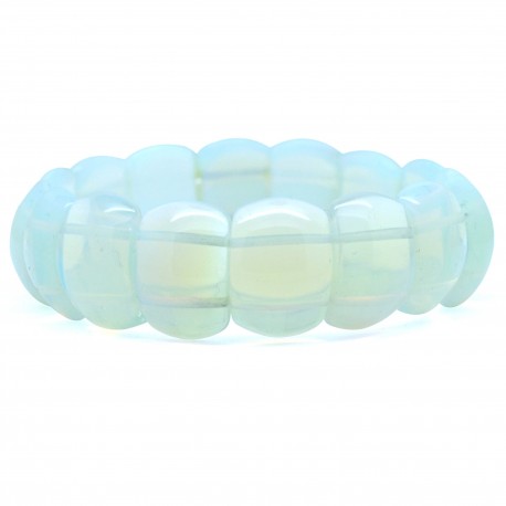 Bracelet de Pierre, rectangle d'Opaline