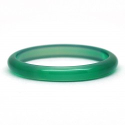 Bague Pierre fine, Agate verte