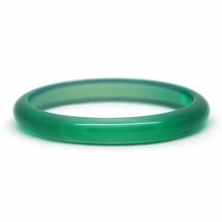 Bague Pierre fine, Agate verte