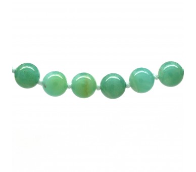 Collier Pierre, perles 8 mm, Amazonite