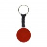 Porte-clés Pierre, disque de Jaspe rouge