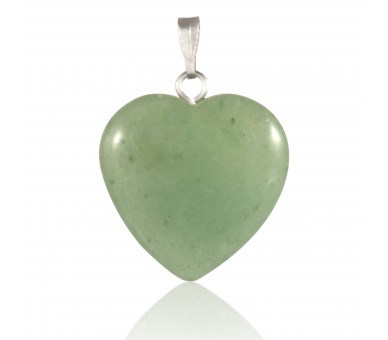 Pendentif Pierre, cœur d'Aventurine