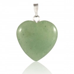 Pendentif Pierre, cœur d'Aventurine