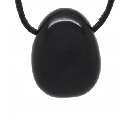 Pendentif Pierre roulée, Onyx