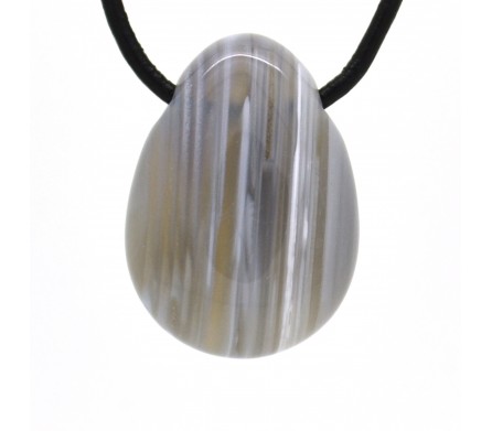 Pendentif Pierre roulée Agate