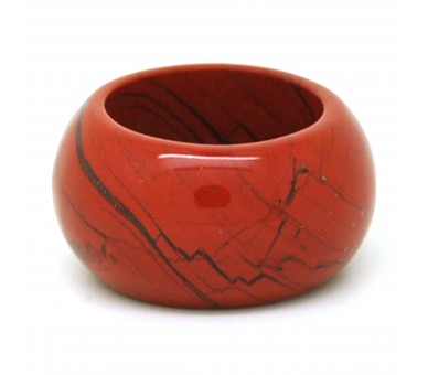 Jaspe rouge, Anneau en pierre