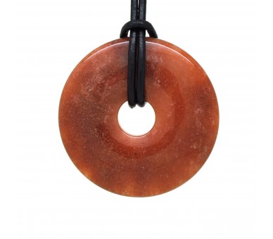 Donuts Pierre, rond Quartz de feu 40 mm