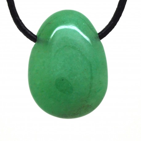 Pendentif Pierre trouée, Aventurine