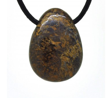 Pendentif Pierre trouée, Bronzite