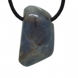 Pendentif Pierre trouée, Saphir