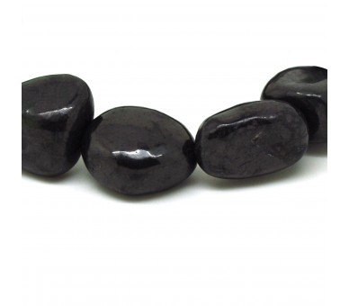 Bracelet Pierre roulée, Shungite