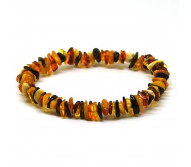 Bracelet Ambre poli, Aude