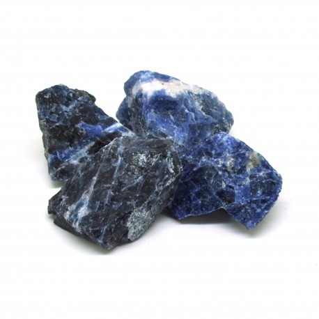 Sodalite, Pierre brute, par 100 grammes.