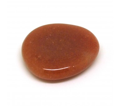 Aventurine rouge, Pierre plate, à l'unité.