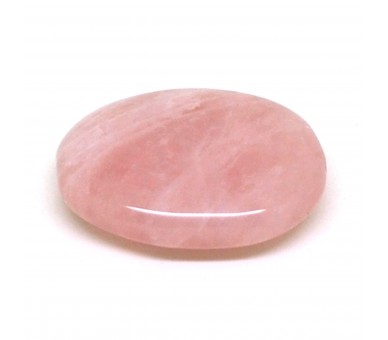 Quartz rose, Pierre plate, à l'unité