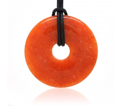 Aventurine rouge, Donuts en Pierre 40 mm