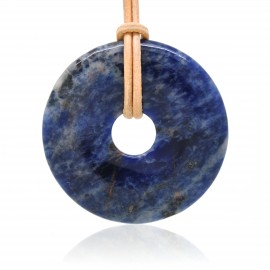 Sodalite, Donuts rond de Pierre 40 mm