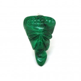 Pendentif Pierre, Malachite masque 8