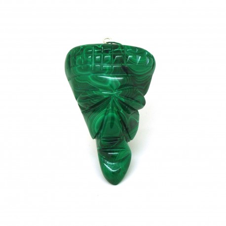 Pendentif Pierre, Malachite masque 8