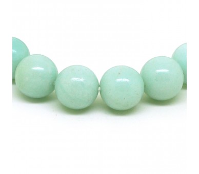 Bracelet perles 12 mm, Amazonite