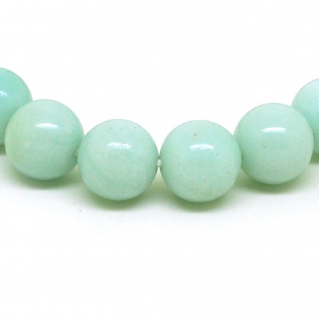 Bracelet perles 12 mm, Amazonite