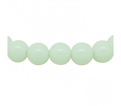 Bracelet perles 8 mm, Albatre